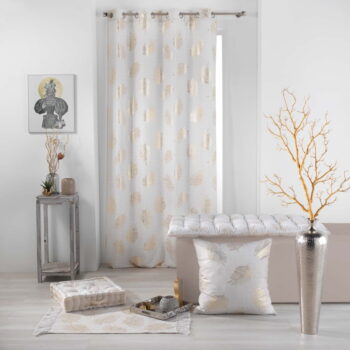 Dekoračný vankúš 60x60 cm Sunny Gold – douceur d'intérieur - Image 2