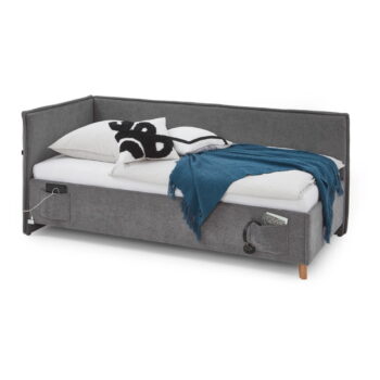 Sivá detská posteľ s úložným priestorom 90x200 cm Fun – Meise Möbel – Obrázok 8