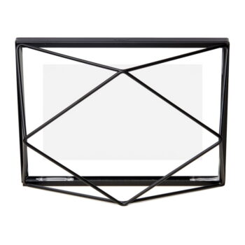 Čierny kovový stojací/na stenu rámček 20x15 cm Prisma – Umbra - Image 7