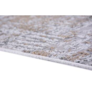 Sivo-béžové bavlnené nášľapy na schody v súprave 16 ks 25x65 cm Milano Bej – Vitaus - Image 4