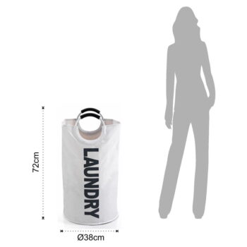 Biely kôš na bielizeň Tomasucci Laundry Bag, objem 60 l - Image 3