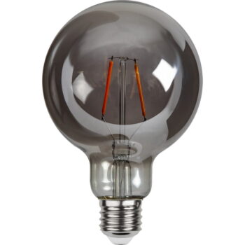 Teplá LED/filamentová žiarovka E27, 2 W Plain Smoke – Star Trading - Image 3