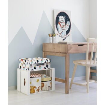 Súprava 2 detských organizérov Madre Selva Fall Animals – Obrázok 2