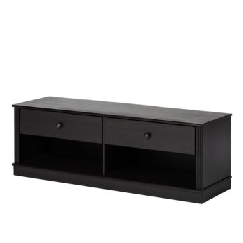Tmavohnedý TV stolík z borovicového dreva 137x47 cm Anita – Støraa - Image 2