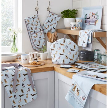 Korkové prestieranie 4 ks 21.5x29 cm Curious Dogs - Cooksmart ® - Image 5