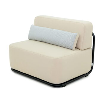 Béžový modul záhradnej pohovky (stredový diel) Straw – Sit Sit - Image 10