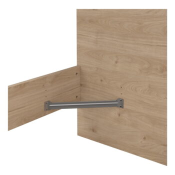 Dvojlôžková posteľ v dekore duba v prírodnej farbe 160x200 cm Naia – Tvilum - Image 5