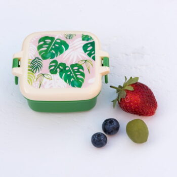 Vzduchotesný desiatový box Rex London Tropical Palm, 9 × 7 cm - Image 2