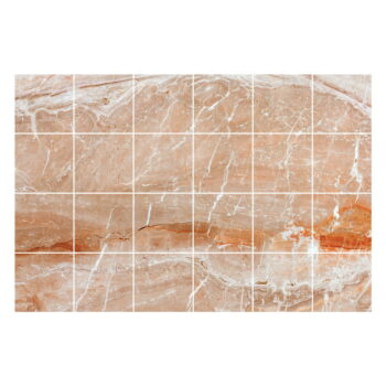 Súprava samolepiek na kachličky 24 ks 15x15 cm Marble Tiles Torino - Ambiance - Image 2