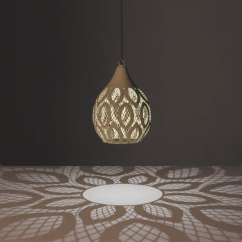 LED závesné solárne vonkajšie svietidlo (výška 19.5 cm) – LDK Garden - Image 2