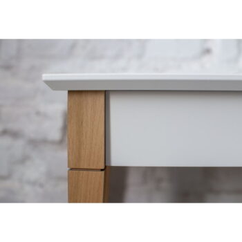 Biely toaletný stolík Ragaba Mimo, šírka 85 cm - Image 2