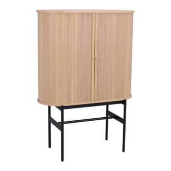 Skrinka v dekore duba v prírodnej farbe 102x146 cm Haddington – Rowico - Image 2