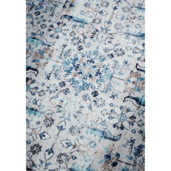Svetlomodrý koberec 200x290 cm Saveh Cream Blue – Elle Decoration - Image 5