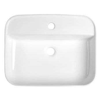 Biele keramické umývadlo 50x40 cm Garda – Sapho - Image 2