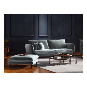 Svetlosivá podnožka Cosmopolitan Design Vienna, 100 × 80 cm - Image 3