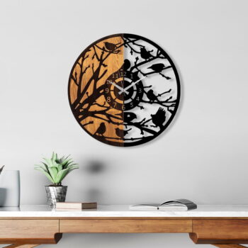 Nástenné hodiny ø 56 cm Birds – Wallity - Image 2