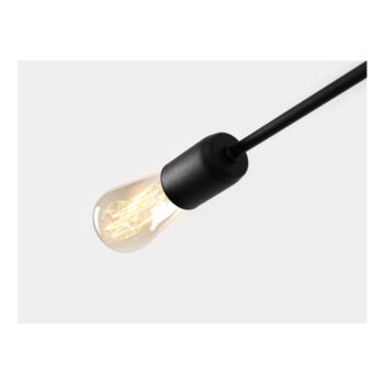 Čierna nástenná lampa na 2 žiarovky CustomForm Twigo, šírka 60 cm - Image 5