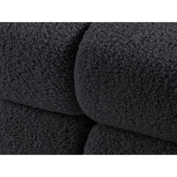 Antracitovosivá modulárna rohová pohovka z textílie bouclé (pravý roh) Bellis – Micadoni Home - Image 6