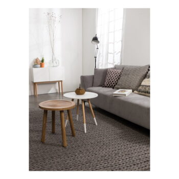 Odkladací stolík z mangového dreva Zuiver Dendron, Ø 43 cm - Image 6