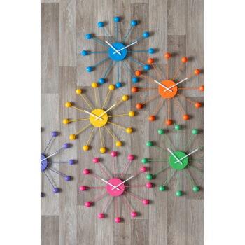 Nástenné hodiny ø 40 cm Funky Spider – Karlsson – Obrázok 3