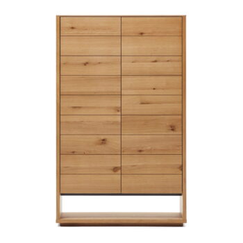 Skrinka v dekore duba v prírodnej farbe 100x163,5 cm Alguema – Kave Home