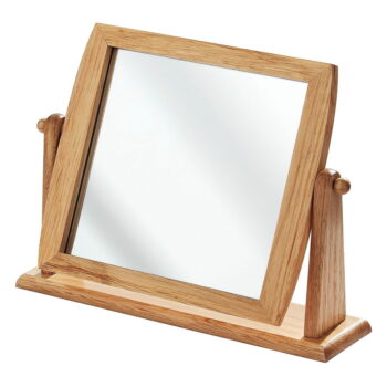 Zrkadlo s dreveným rámom 33x27 cm – Premier Housewares - Image 2