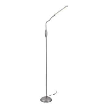 Sivá LED stojacia lampa (výška 145 cm) Toro – Trio - Image 5