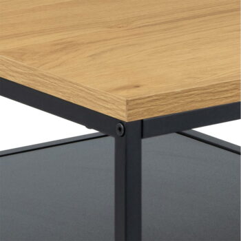 Konferenčný stolík s doskou v dubovom dekore v prírodnej farbe 60x90 cm Gila – Actona - Image 6