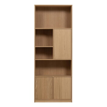 TV zostava v dekore duba v prírodnej farbe 304x243 cm Modulair – vtwonen - Image 11