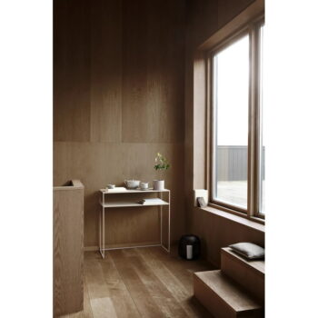 Béžový kovový konzolový stolík 35x85 cm Fera – Blomus – Obrázok 5