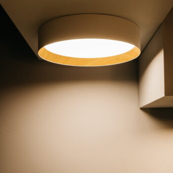 Krémovobiele LED stropné svietidlo ø 45 cm – SULION - Image 2