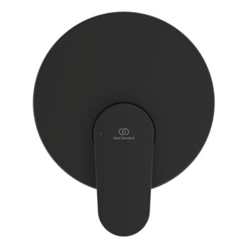 Matne čierna sprchová podomietková batéria Silk Black – Ideal Standard - Image 3