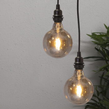 Teplá LED/filamentová žiarovka E27, 1 W Vintage Gold – Star Trading - Image 2
