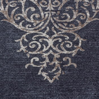 Antracitový prateľný koberec 80x150 cm Fiesta – Ayyildiz Carpets - Image 4