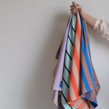 Bavlnené utierky v súprave 2 ks 50x70 cm Stripes – Mette Ditmer Denmark – Obrázok 4