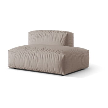 Béžový modul pohovky (pravý roh) Martina – Micadoni Home - Image 2