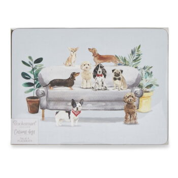 Prestieranie a tácky v súprave 8 ks Curious Dogs – Cooksmart ® - Image 10