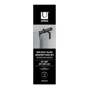 Oceľová roztiahnuteľná garniža 81 - 325 cm Zen - Umbra - Image 5