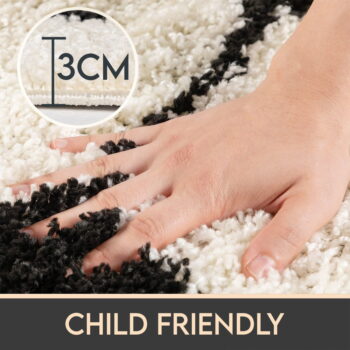 Čierno-krémový detský koberec ø 120 cm Fun – Ayyildiz Carpets - Image 5