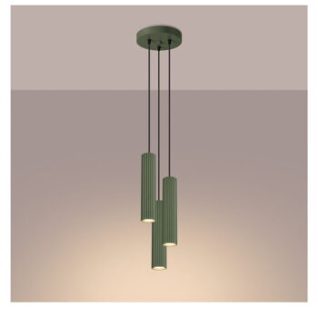Zelené závesné svietidlo ø 19,5 cm Gleam – Nice Lamps - Image 4