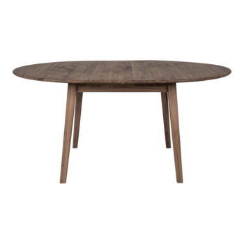 Okrúhly rozkladací jedálenský stôl z dubového dreva ø 118 cm Metz – House Nordic - Image 4