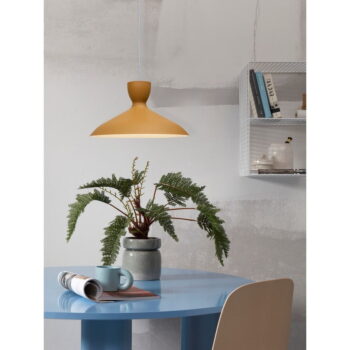 Oranžové závesné svietidlo s kovovým tienidlom ø 40 cm Hanover – it's about RoMi - Image 9