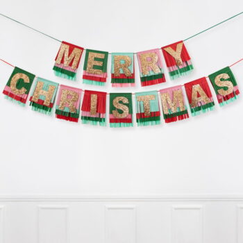 Girlanda s vianočným motívom Mery Christmas – Meri Meri – Obrázok 2