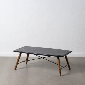 Čierny kovový konferenčný stolík 60x109,5 cm Oslo – Ixia - Image 3