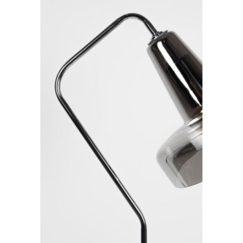 Sivá stojacia lampa Anshin - White Label – Obrázok 4