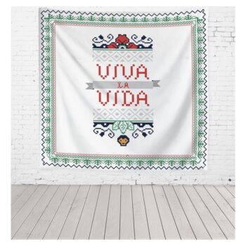 Tapiséria 140x140 cm Viva la Vida – Really Nice Things - Image 3