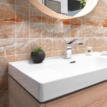 Súprava samolepiek na kachličky 24 ks 15x15 cm Marble Tiles Torino - Ambiance - Image 3