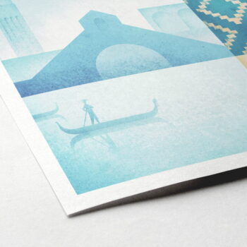 Plagát Travelposter Venice, 30 x 40 cm - Image 3