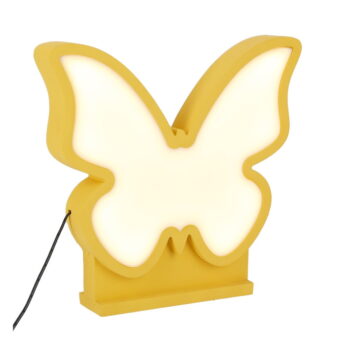 Žltá detská lampička Butterfly - Candellux Lighting – Obrázok 4