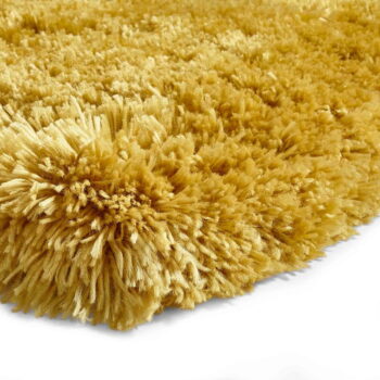 Žltý ručne tuftovaný koberec Think Rugs Polar PL Yellow, 80 × 150 cm – Obrázok 2